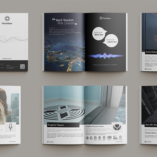 Voicebox Katalog Tasarımı